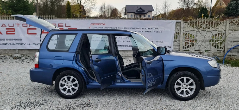 Subaru Forester cena 20900 przebieg: 172600, rok produkcji 2007 z Olszyna małe 407